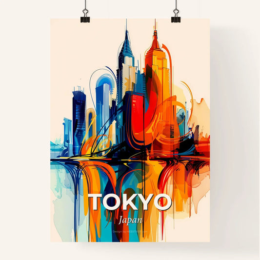 Vibrant Tokyo, Japan Poster