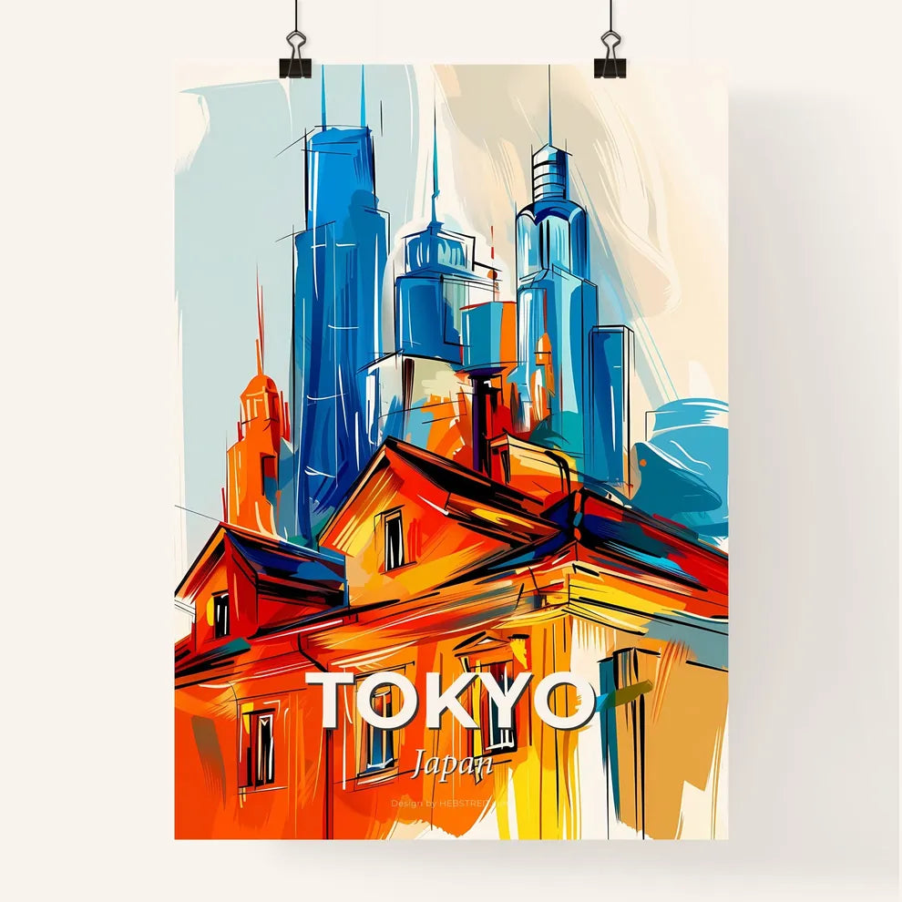 Vibrant Tokyo, Japan Poster