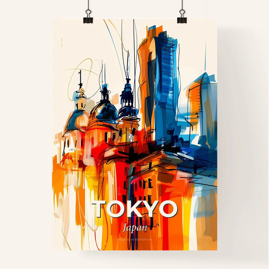 Vibrant Tokyo, Japan Poster