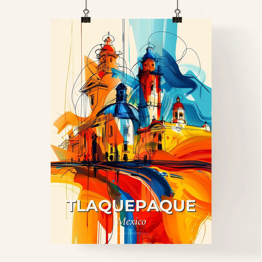 Vibrant Tlaquepaque, Mexico Poster