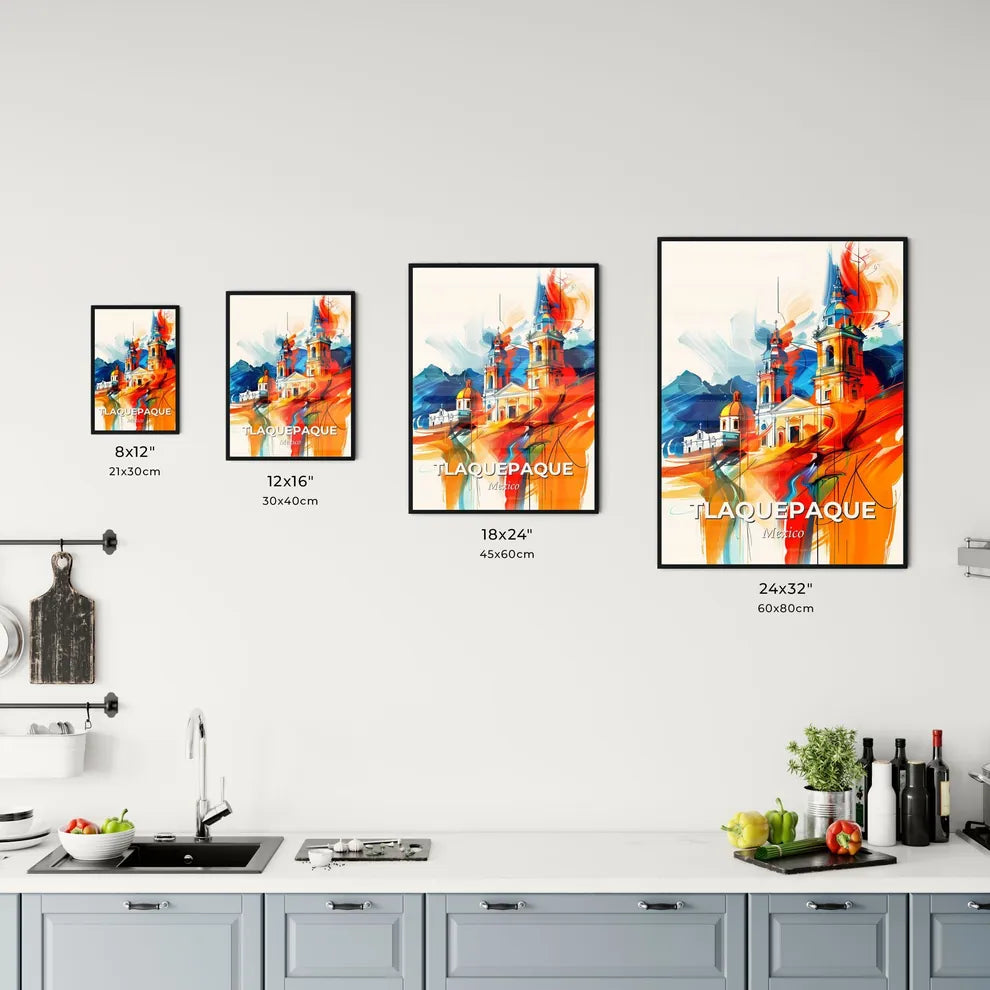Vibrant Tlaquepaque, Mexico Kitchen Art