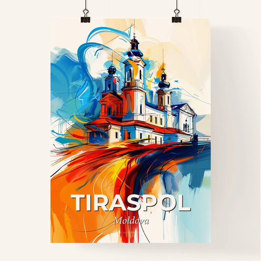 Vibrant Tiraspol, Moldova Poster
