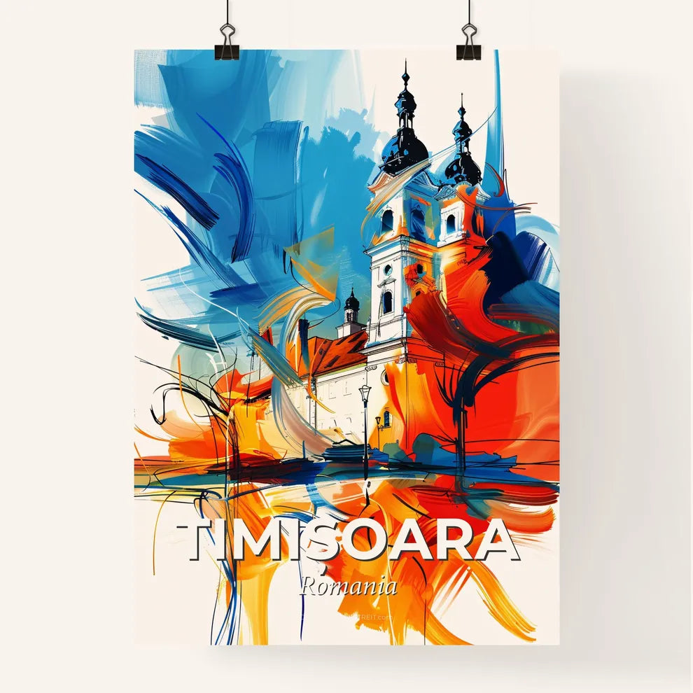 Vibrant Timișoara, Romania Poster