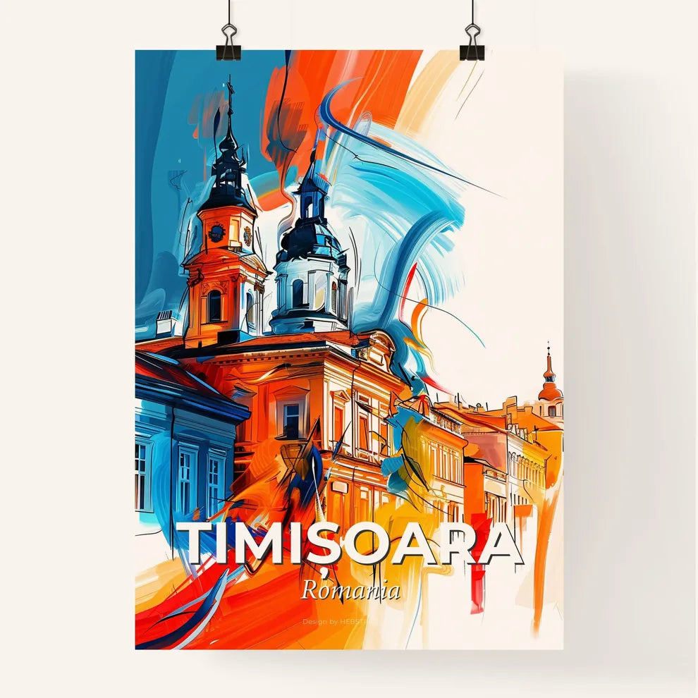 Vibrant Timișoara, Romania Poster