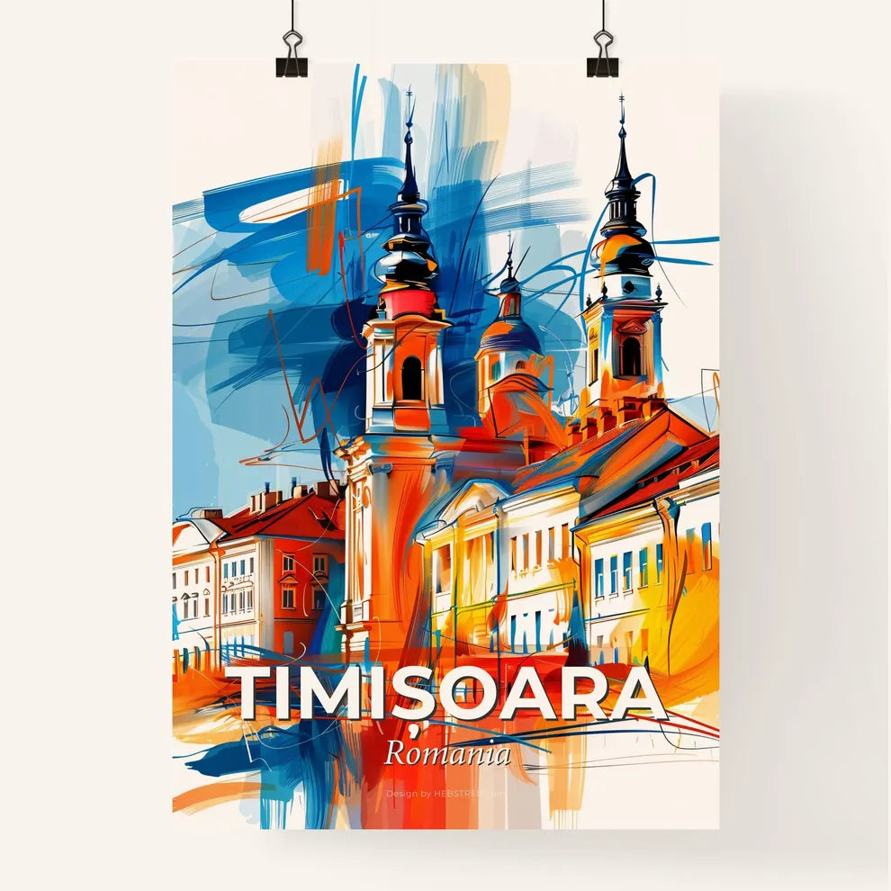 Vibrant Timișoara, Romania Poster