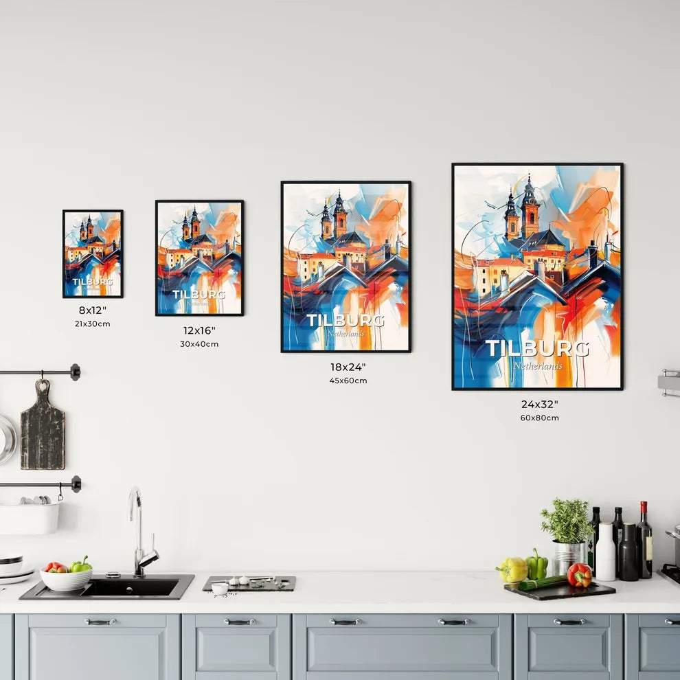 Vibrant Tilburg, Netherlands Kitchen Art