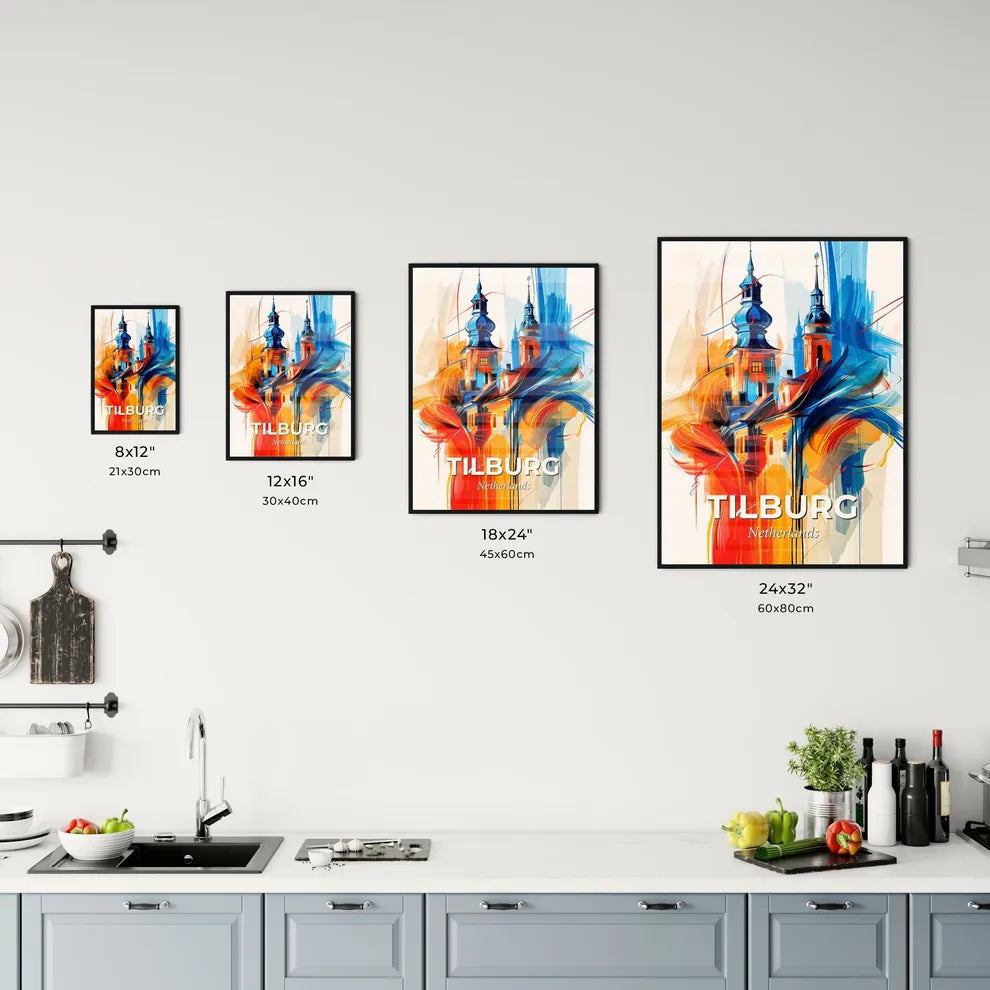 Vibrant Tilburg, Netherlands Kitchen Art