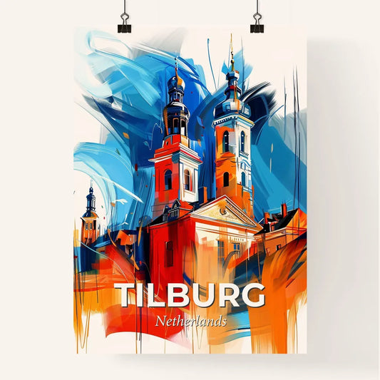 Vibrant Tilburg, Netherlands Poster