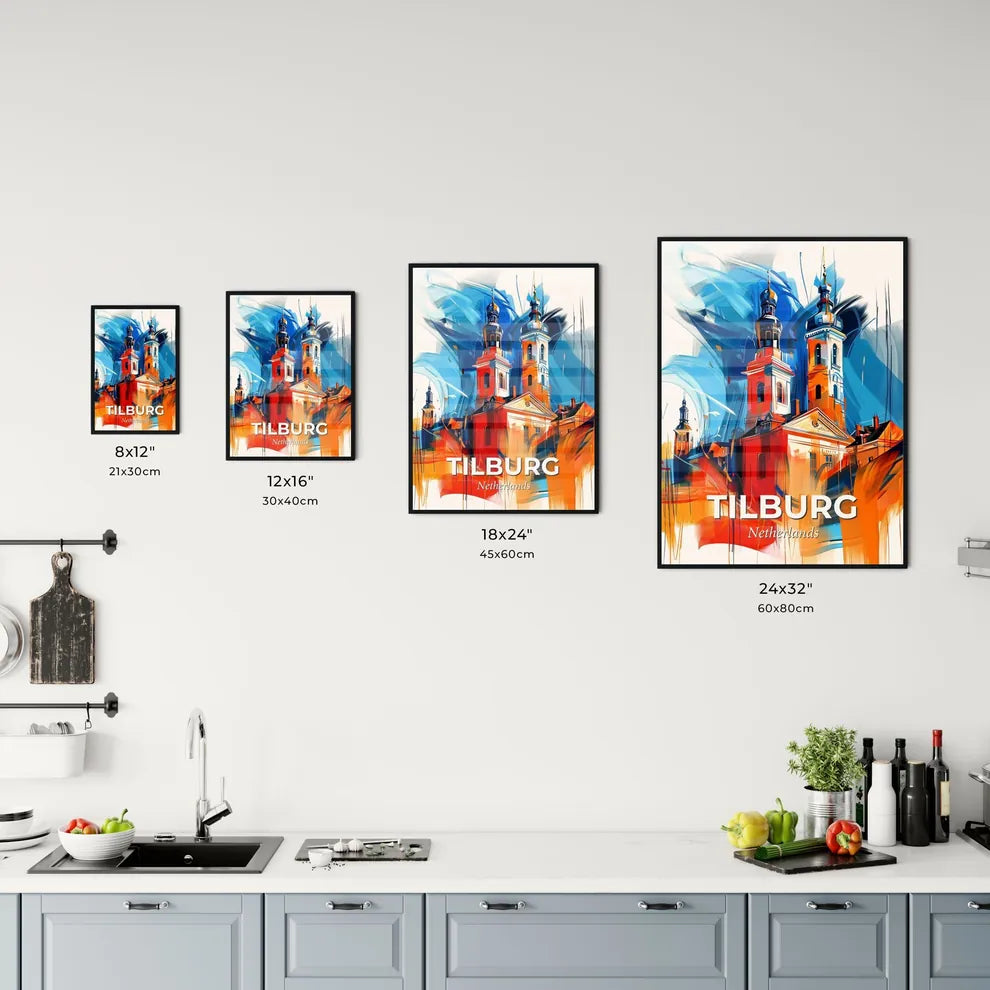 Vibrant Tilburg, Netherlands Kitchen Art