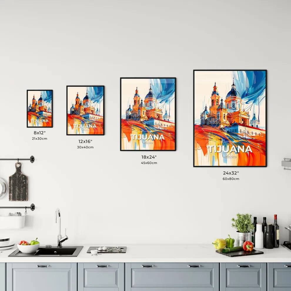 Vibrant Tijuana, Mexico Kitchen Art