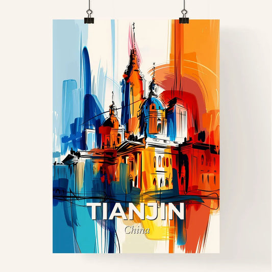Vibrant Tianjin, China Poster