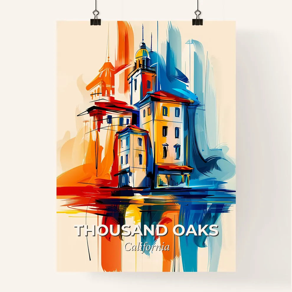 Vibrant Thousand Oaks, California Poster