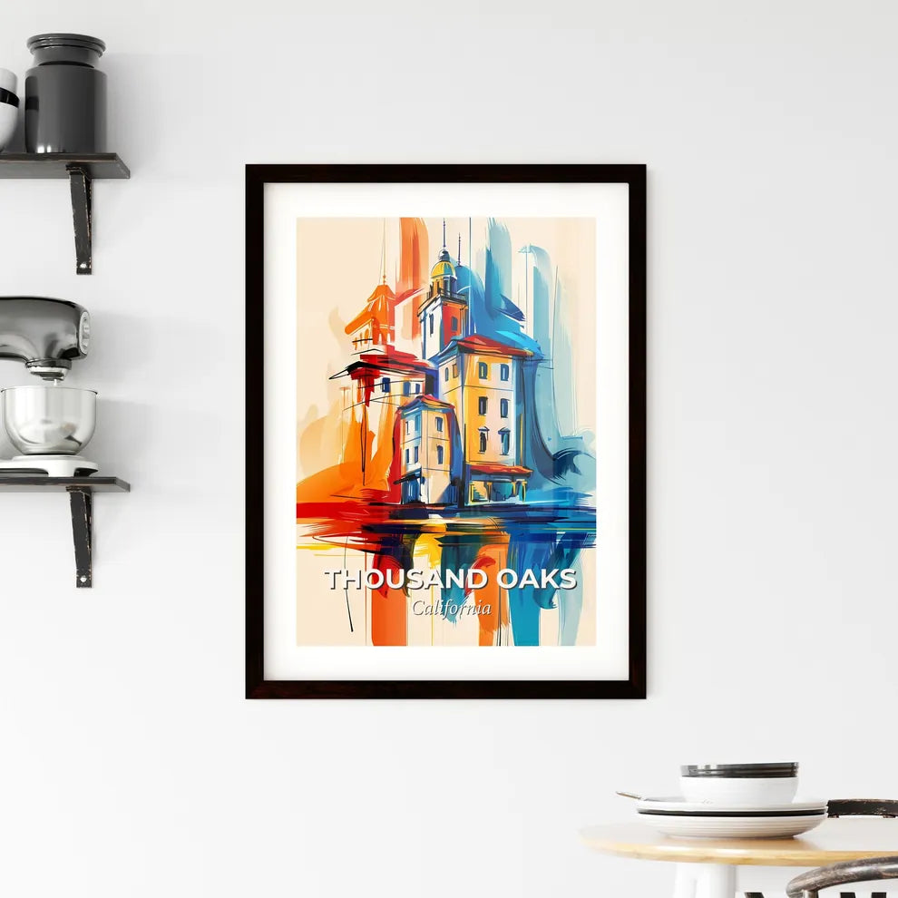 Vibrant Thousand Oaks, California Framed Print