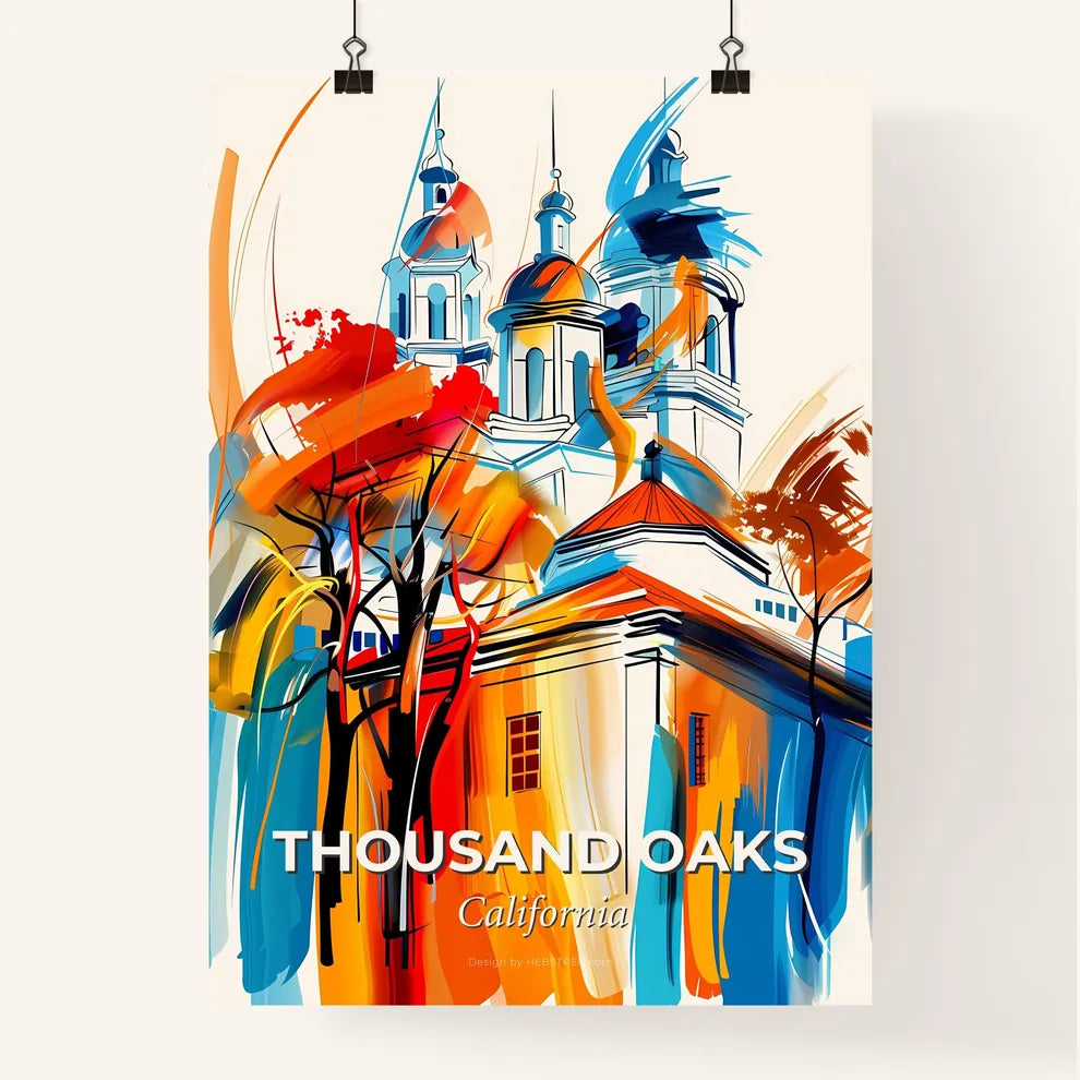 Vibrant Thousand Oaks, California Poster