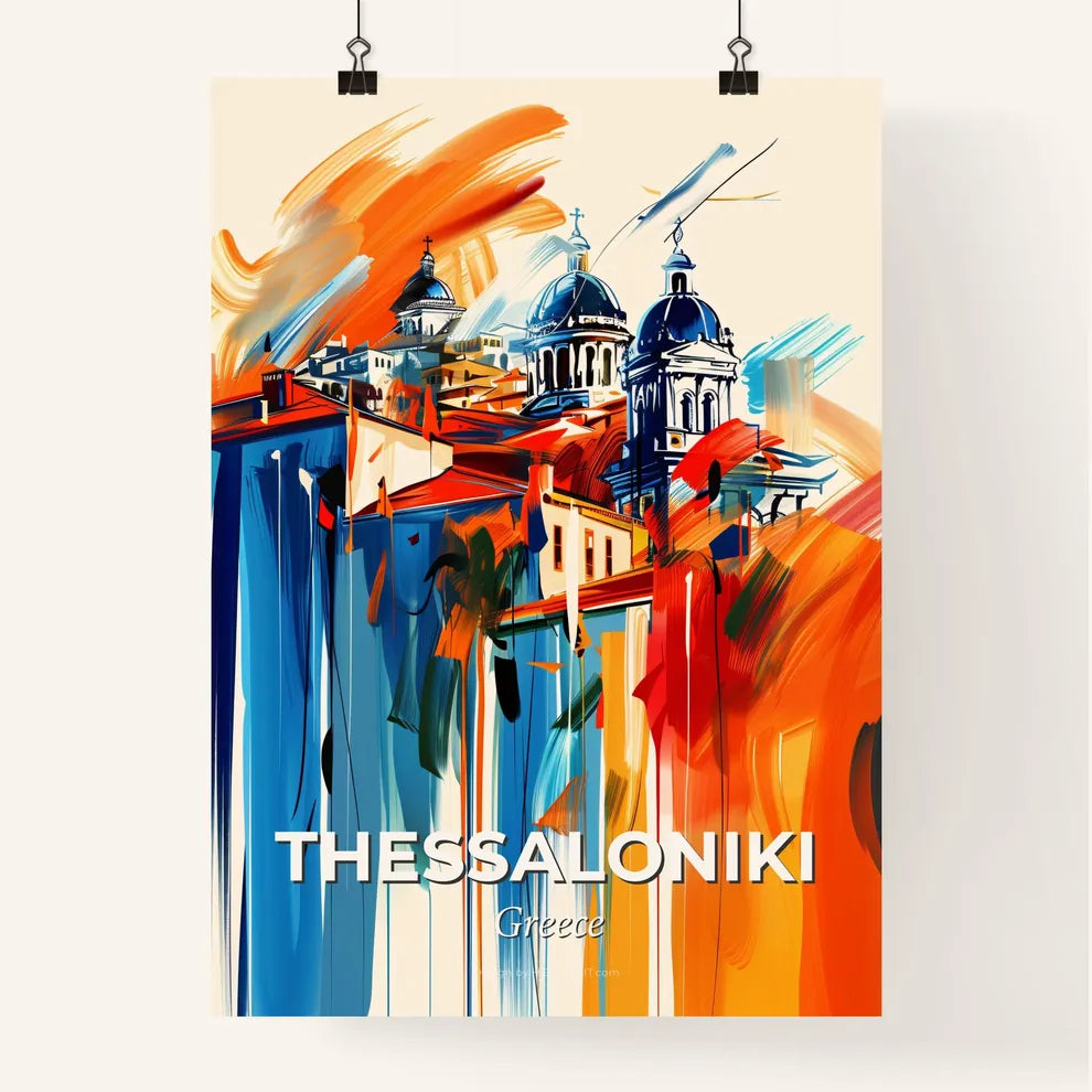 Vibrant  Thessaloniki, Greece Poster