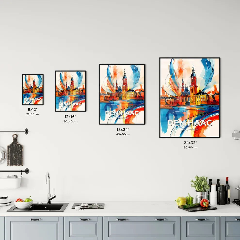 Vibrant Den Haag, Netherlands Kitchen Art