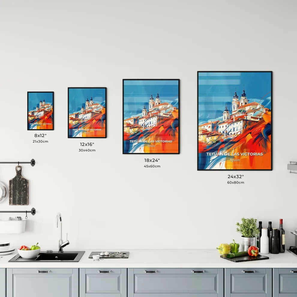 Vibrant Tetuán De Las Victorias, Spain Kitchen Art