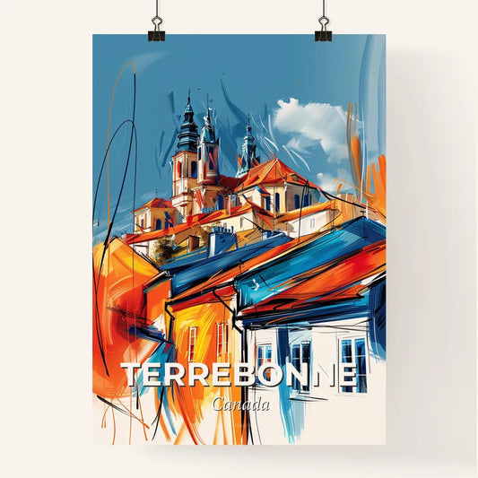 Vibrant Terrebonne, Canada Poster