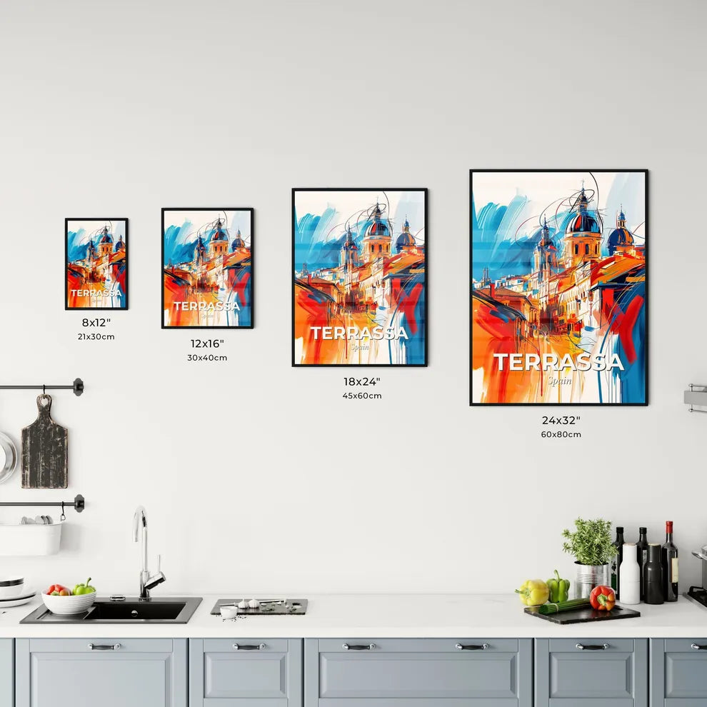 Vibrant Terrassa, Spain Kitchen Art
