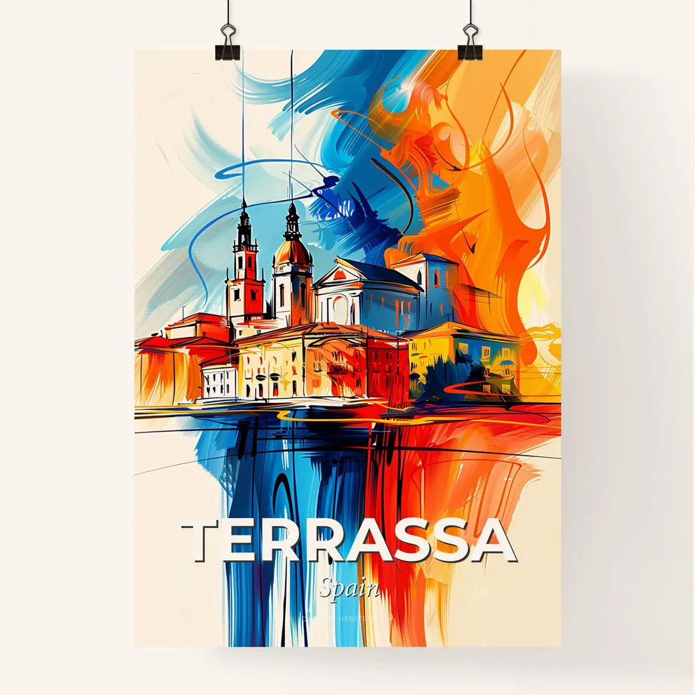 Vibrant Terrassa, Spain Poster