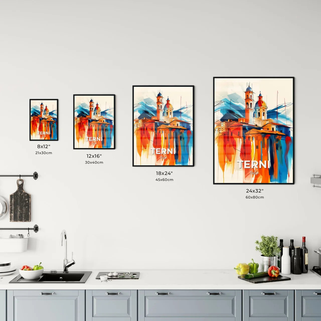 Vibrant Terni, Italy Kitchen Art