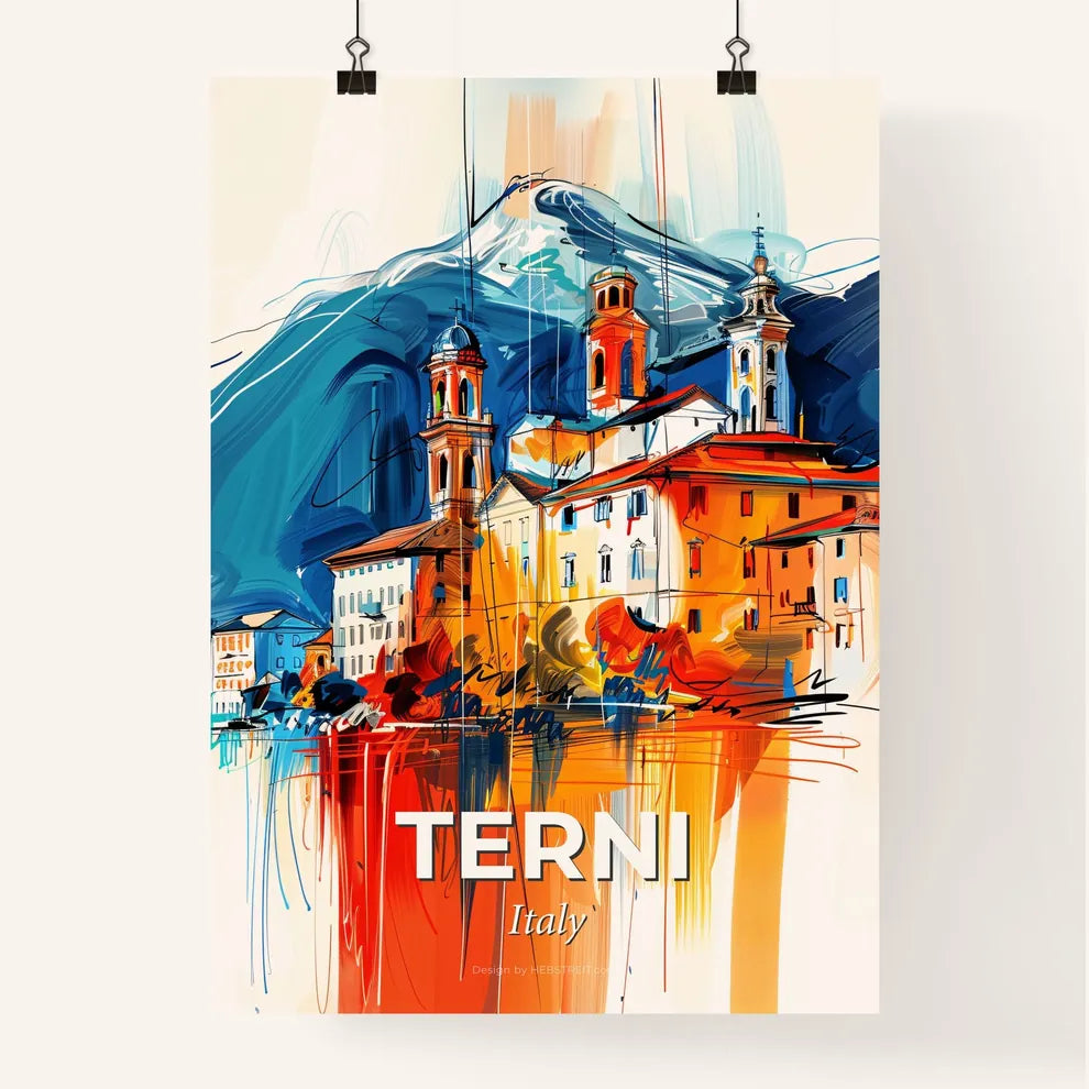 Vibrant Terni, Italy Poster