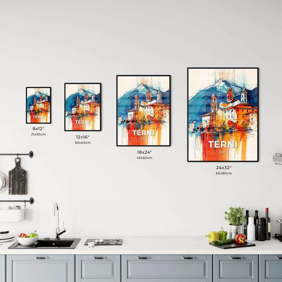 Vibrant Terni, Italy Kitchen Art