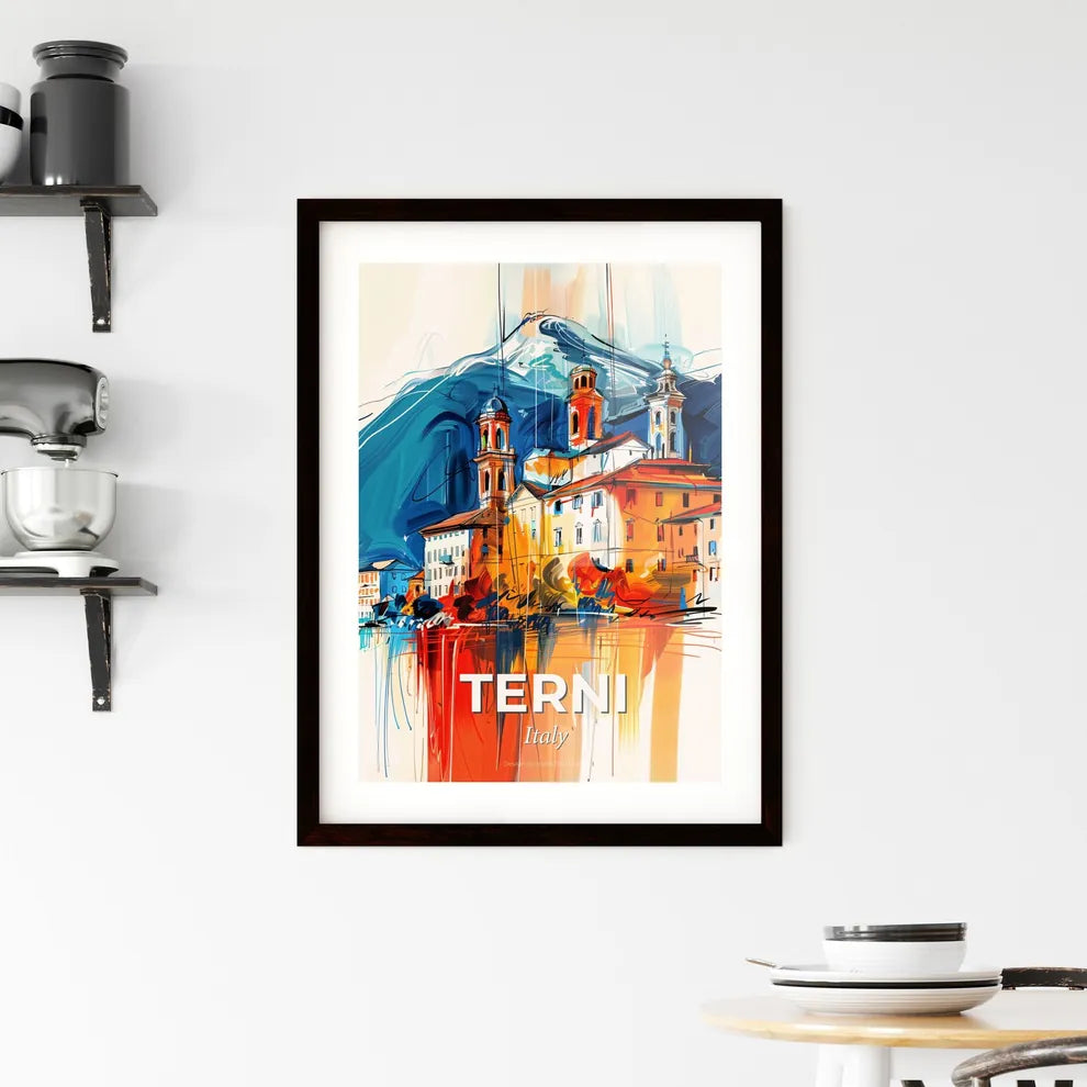 Vibrant Terni, Italy Framed Print