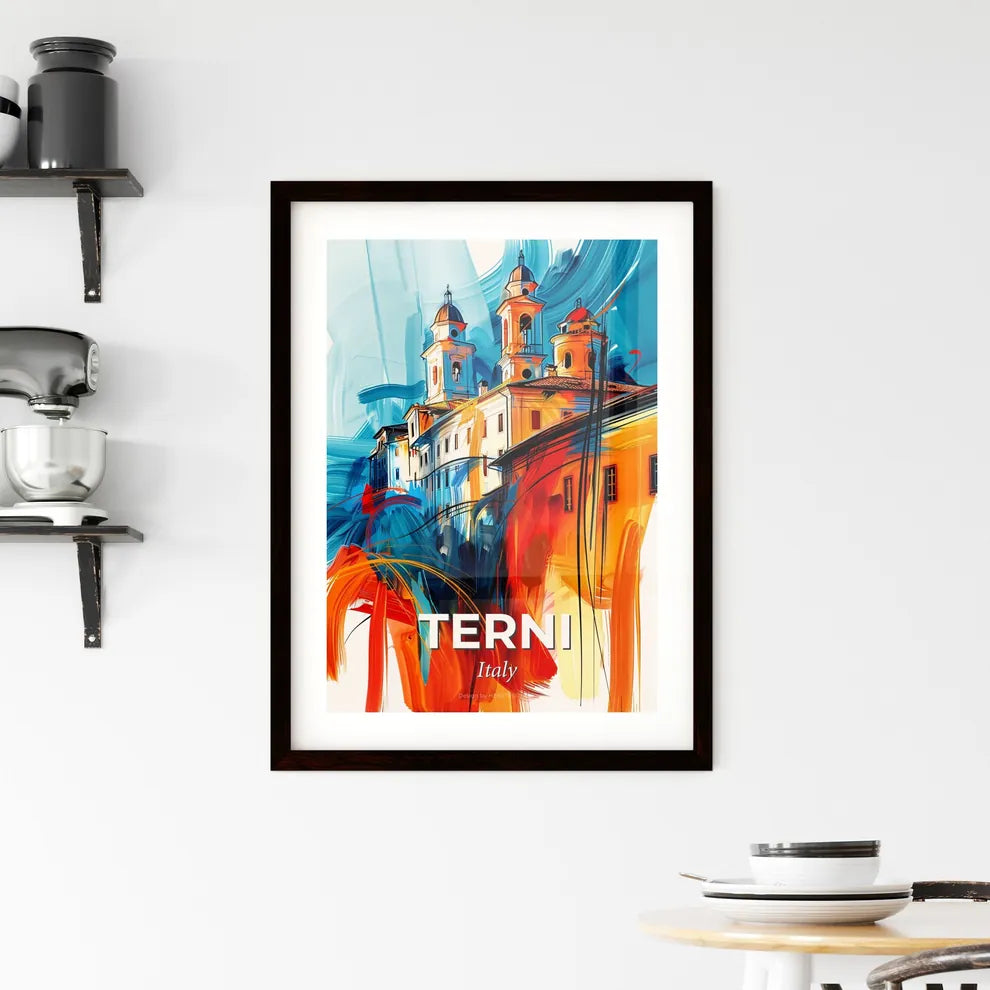 Vibrant Terni, Italy Framed Print
