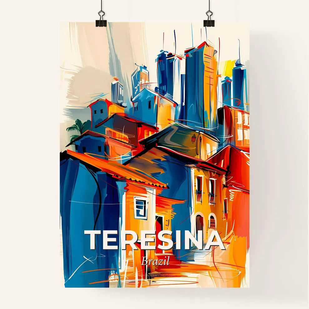 Vibrant Teresina, Brazil Poster