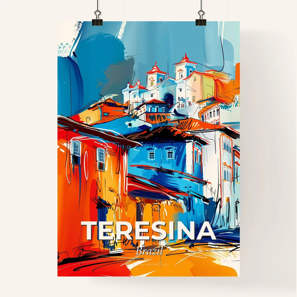 Vibrant Teresina, Brazil Poster