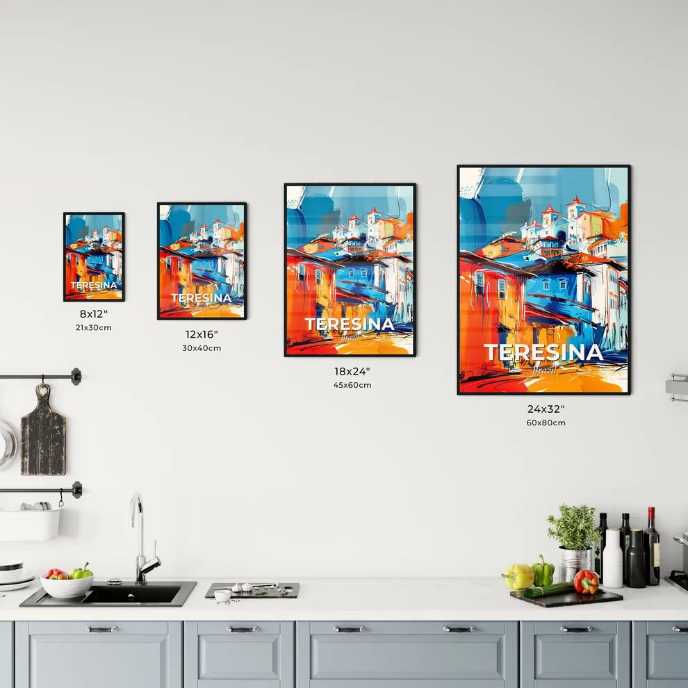 Vibrant Teresina, Brazil Kitchen Art