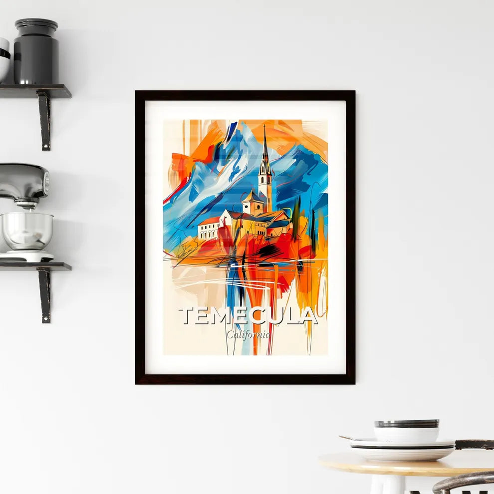 Vibrant Temecula, California Framed Print