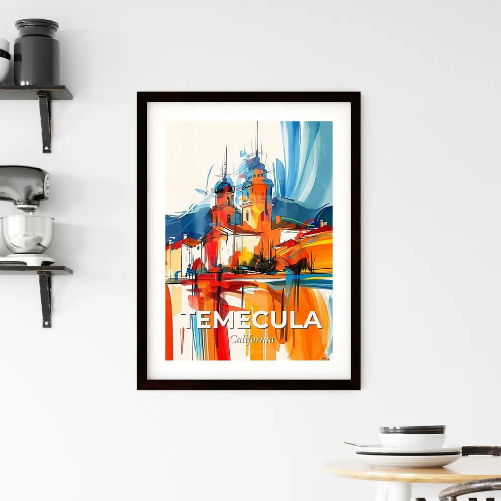 Vibrant Temecula, California Framed Print