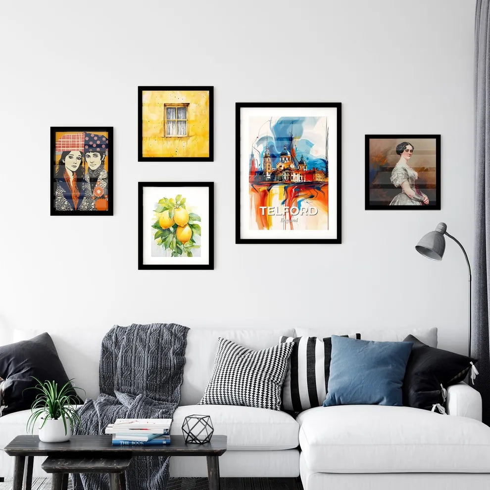 Vibrant Telford, England Wall Art Collection