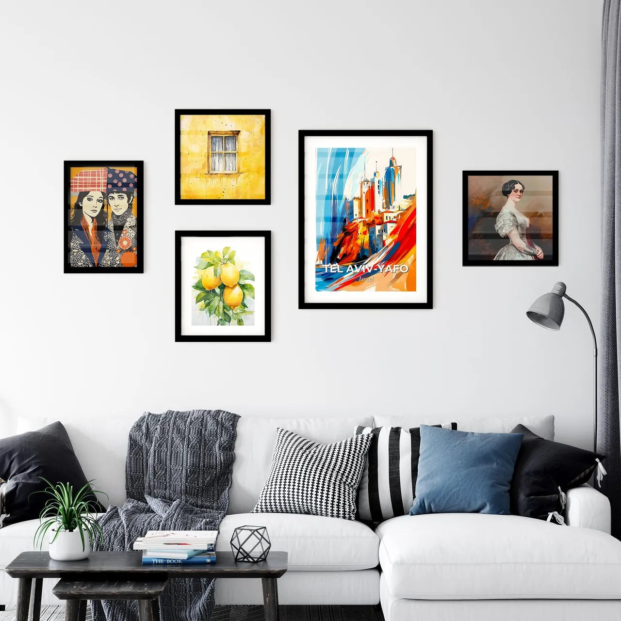 Vibrant Tel Avi Wall Art Collection