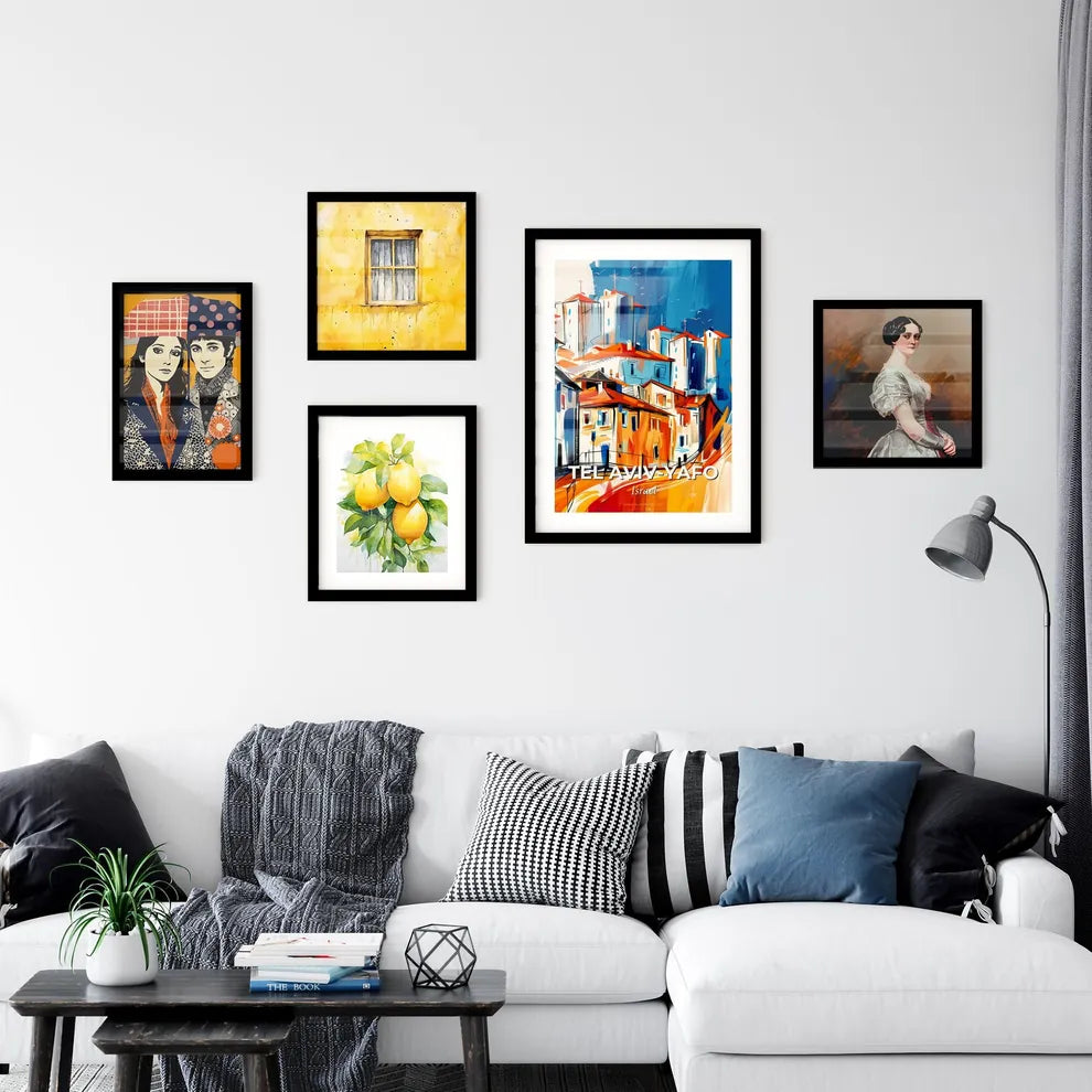 Vibrant Tel Avi Wall Art Collection