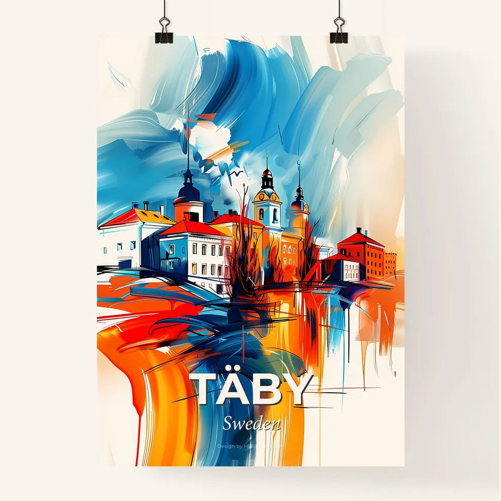 Vibrant Täby, Sweden Poster