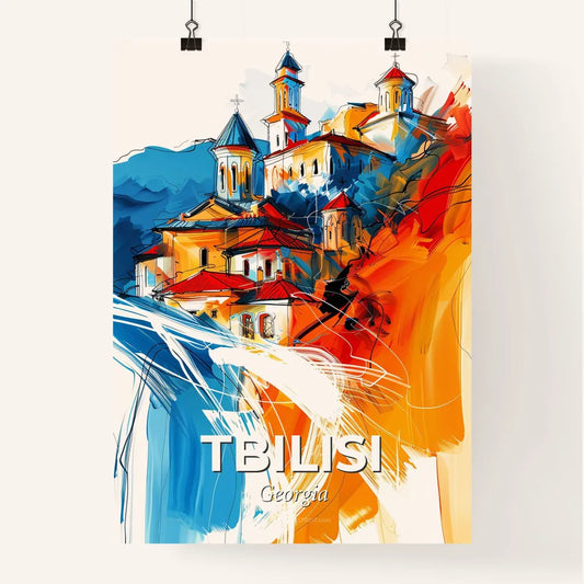 Vibrant Tbilisi, Georgia Poster