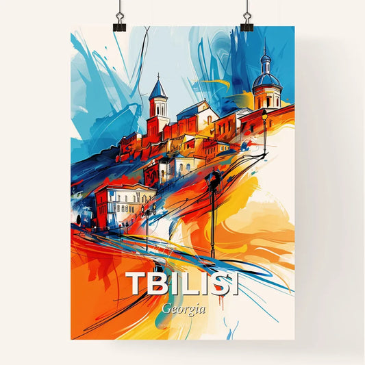 Vibrant Tbilisi, Georgia Poster