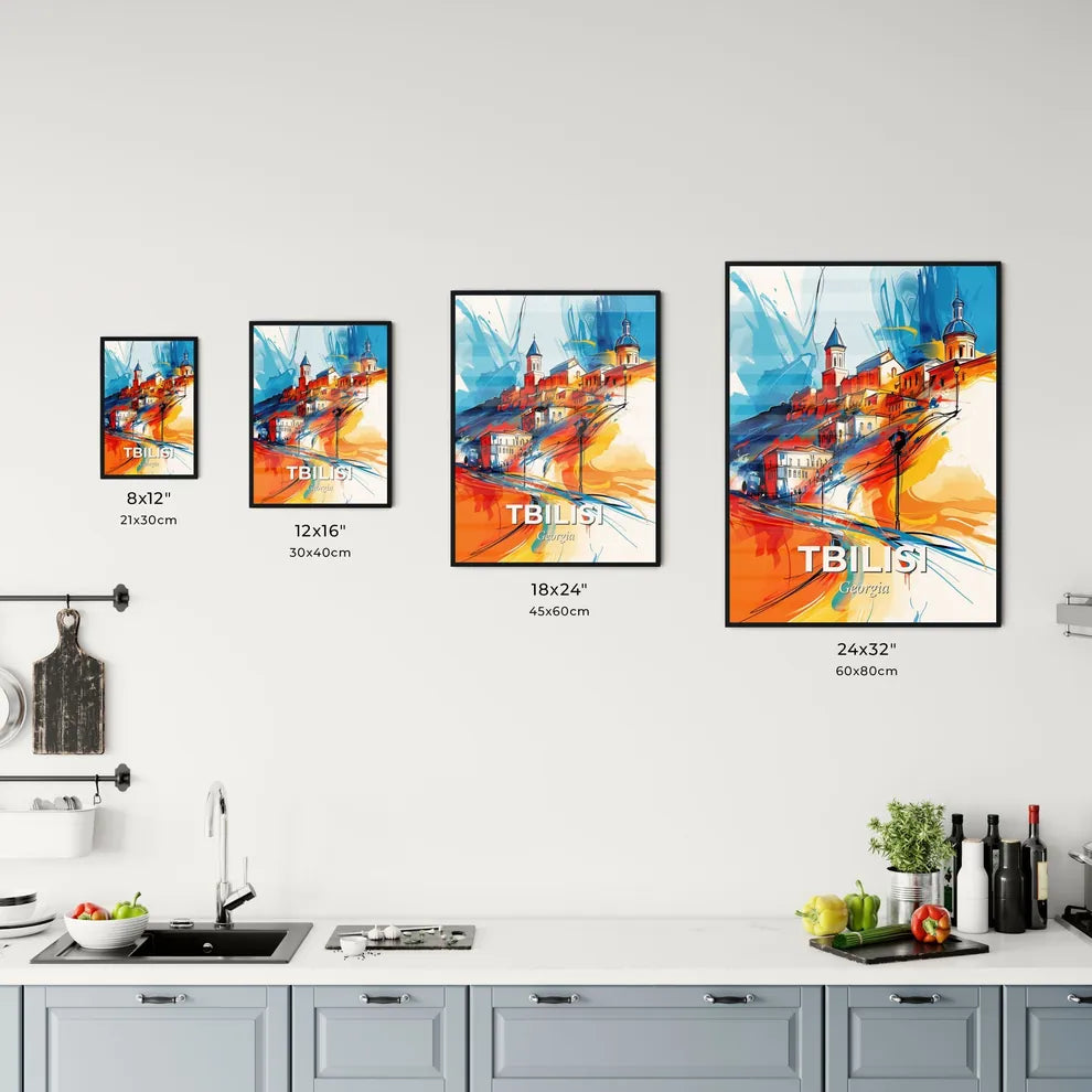Vibrant Tbilisi, Georgia Kitchen Art