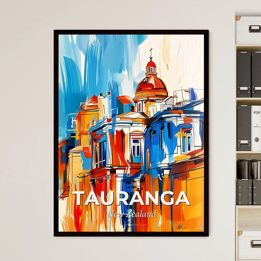 Vibrant Tauranga, New Zealand Art Print