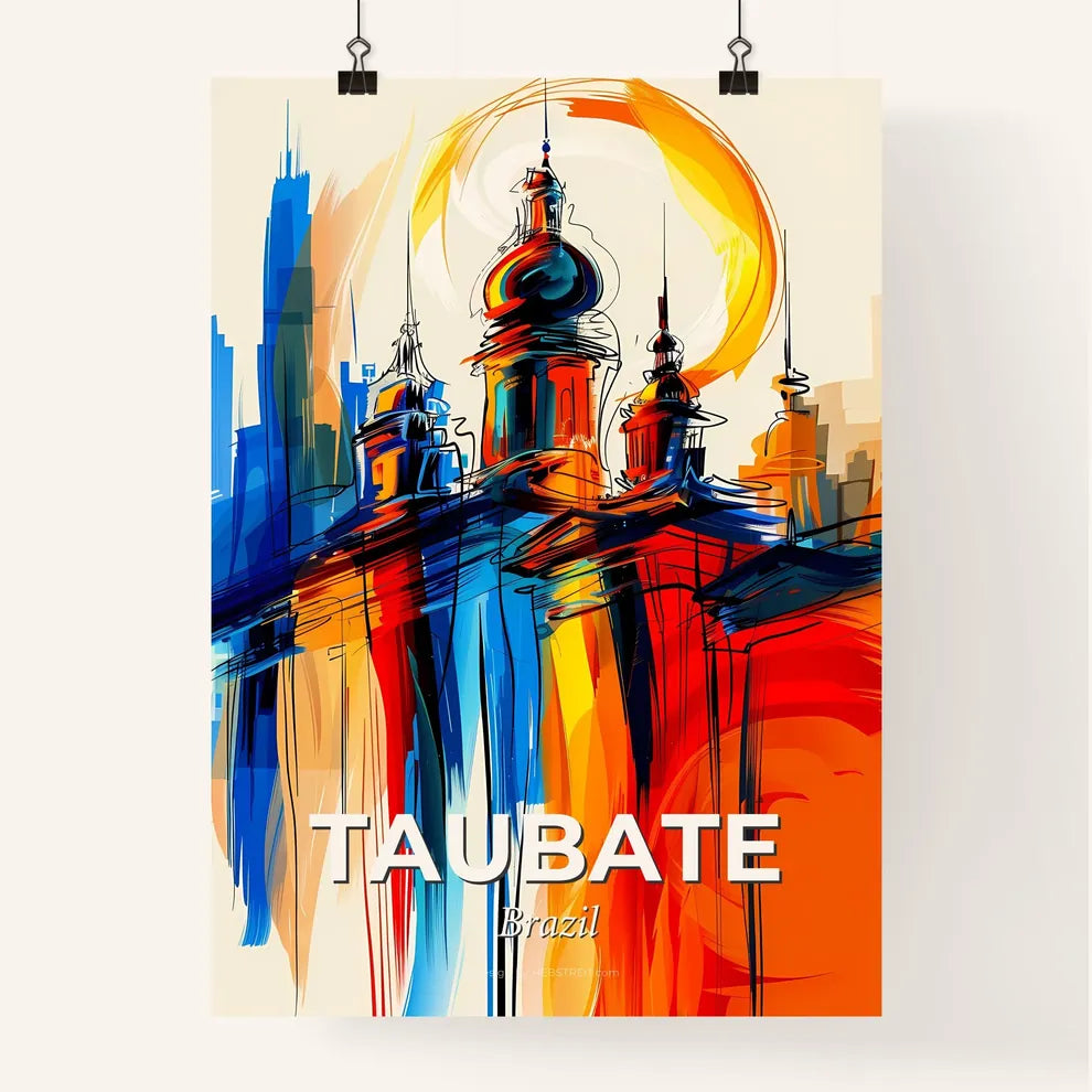 Vibrant Taubate, Brazil Poster