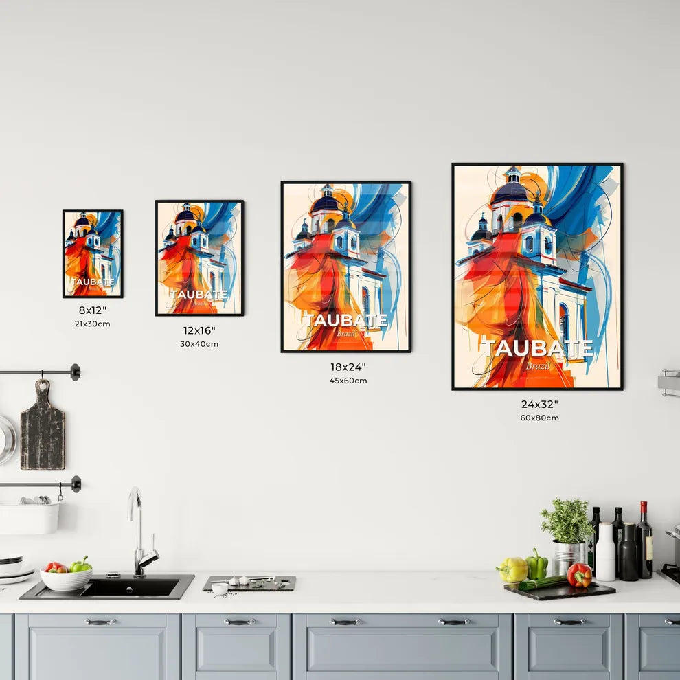 Vibrant Taubate, Brazil Kitchen Art