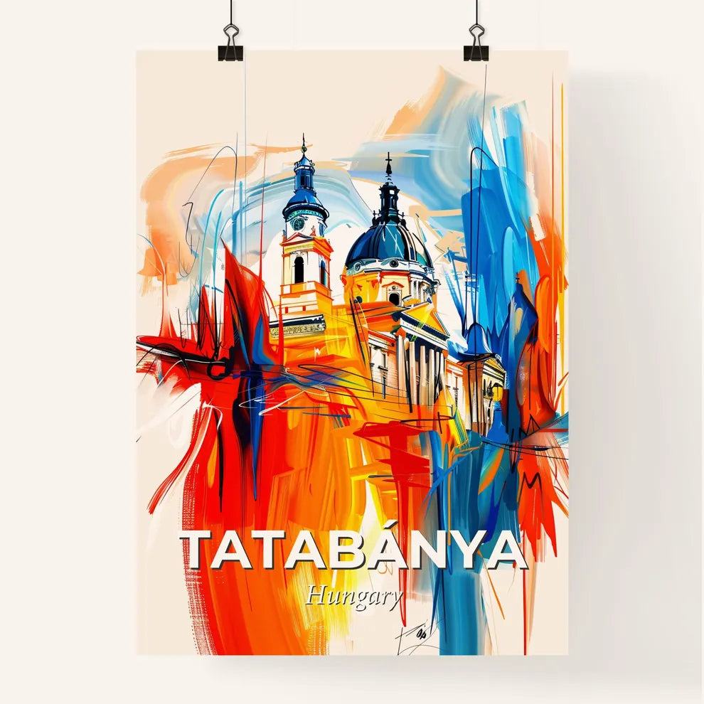 Vibrant Tatabánya, Hungary Poster