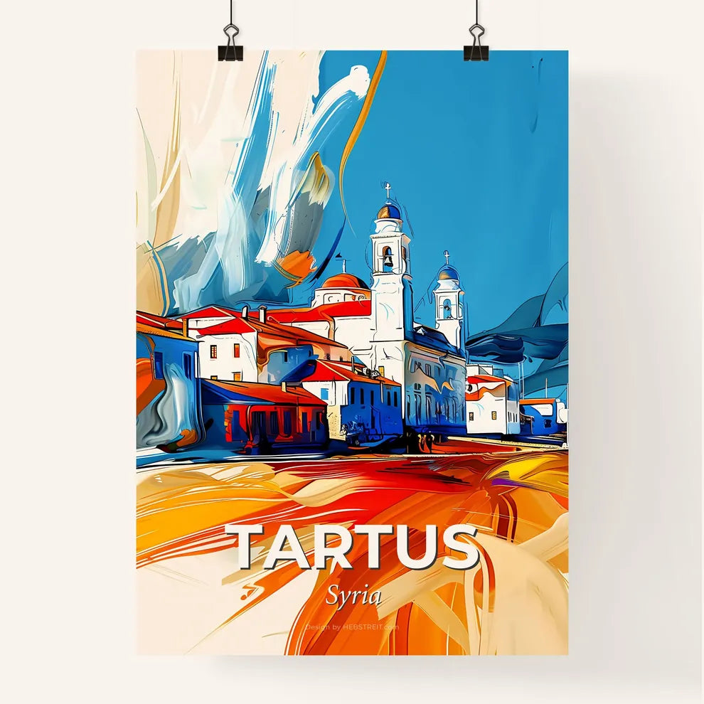 Vibrant Tartus, Syria Poster