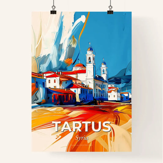Vibrant Tartus, Syria Poster