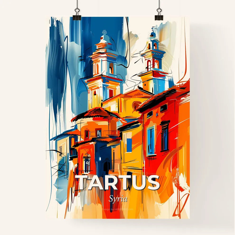 Vibrant Tartus, Syria Poster