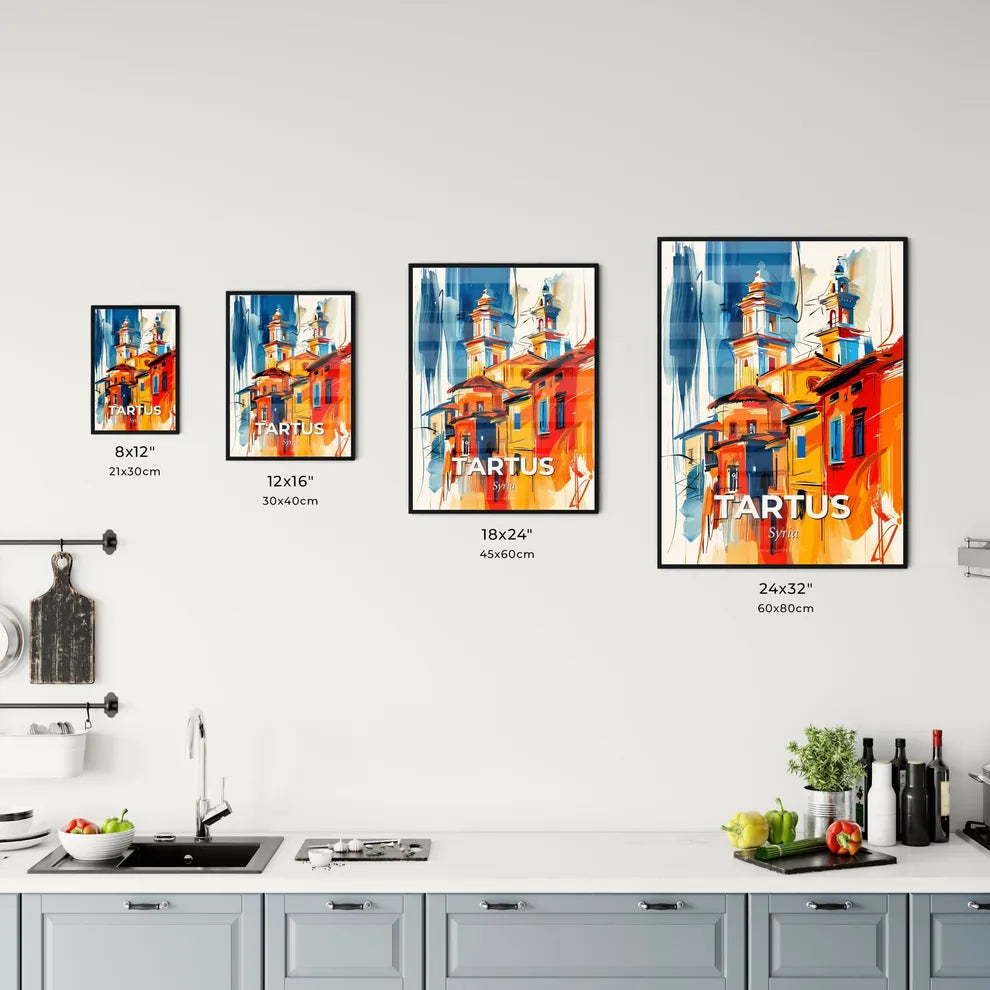 Vibrant Tartus, Syria Kitchen Art