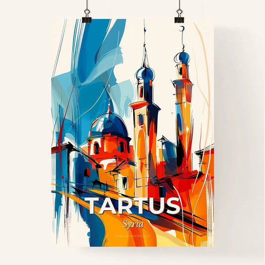 Vibrant Tartus, Syria Poster